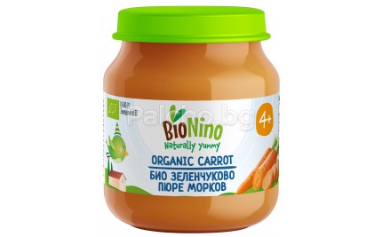 BioNino Био пюре Морков 120 гр