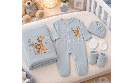 Комплект за изписване за момче Sweet Baby