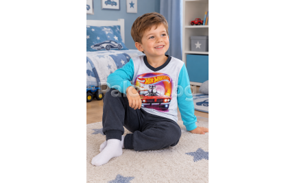 Детска пижама Hot Wheels 98-128
