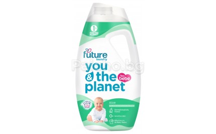 Future течен прах за бебета - Фючър Течен перилен препарат Алое вера 1.8л.