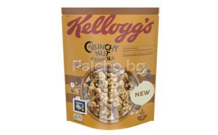 Kellogg's Гранола с карамелизирани ядки 380гр